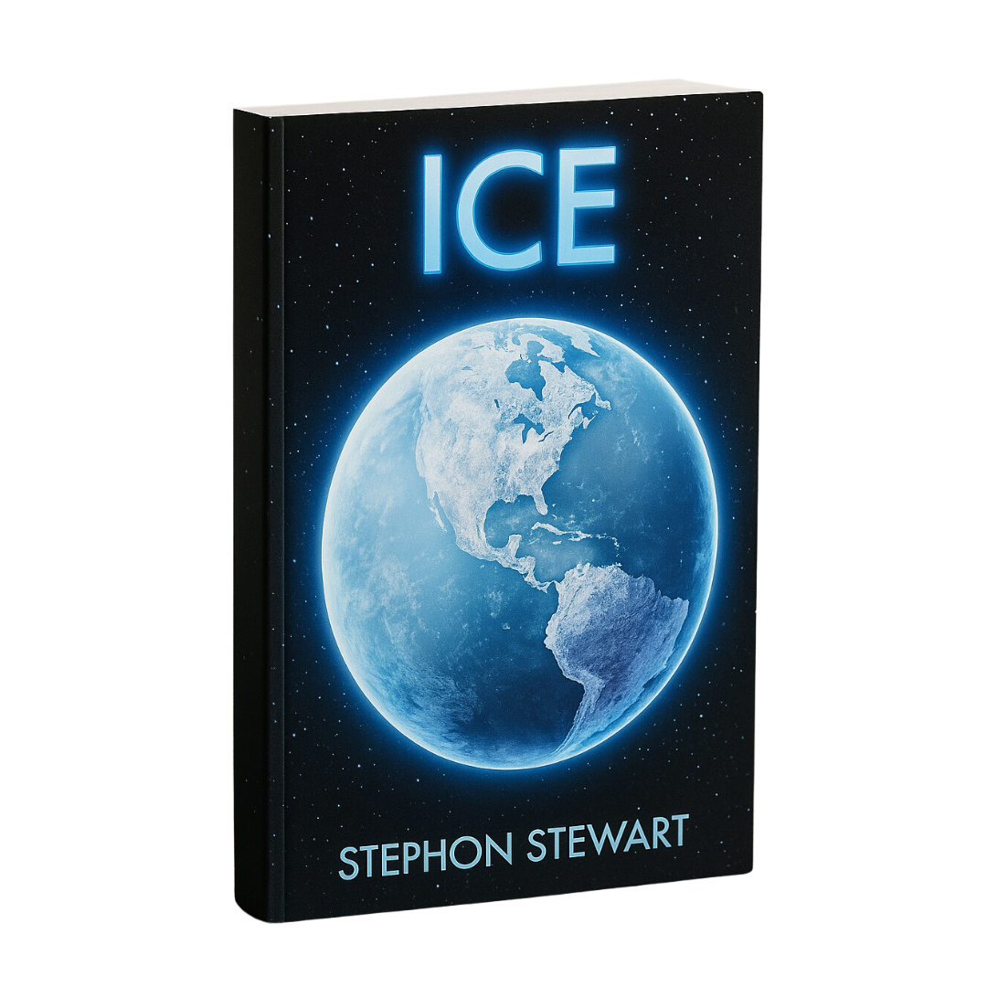 Book cover titled "Ice," by Stephon Stewart.